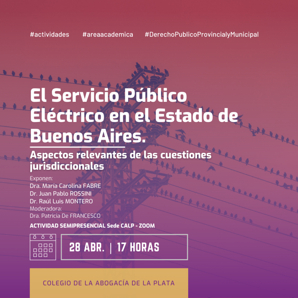 Imagen cuadrada de la actividad: El Servicio Público Eléctrico en el Estado de Bs. As.
