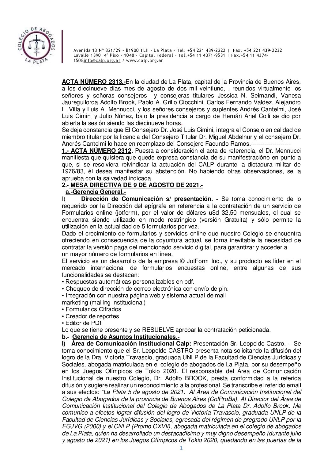 ACTA 2313