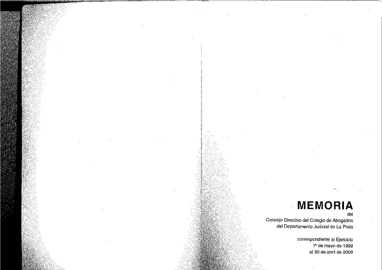 Memoria 1999 2000