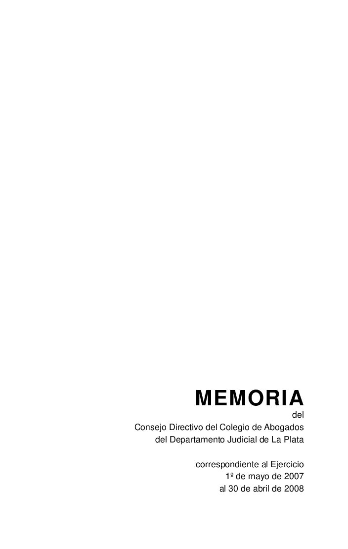 Memoria 2007 2008