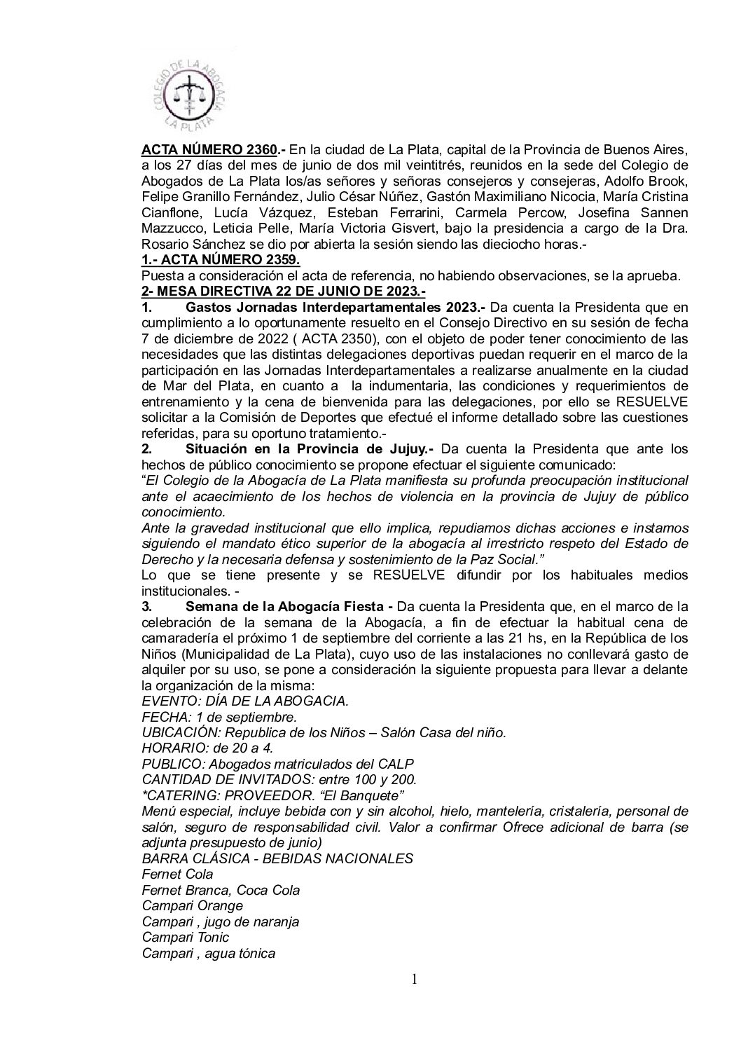 ACTA 2360