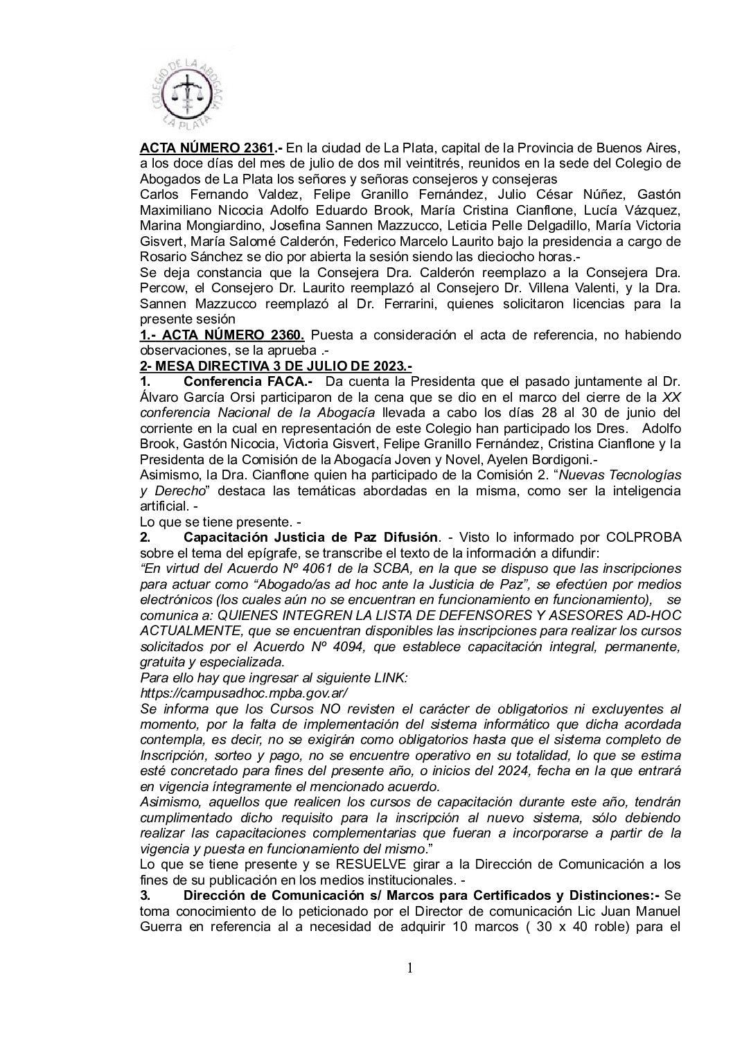 ACTA 2361