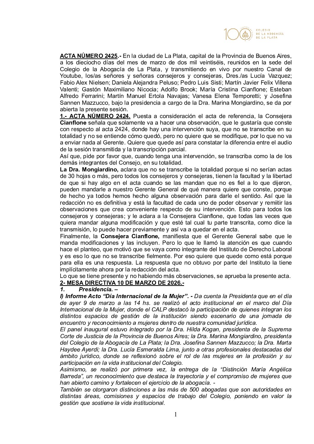 ACTA 2425 CD