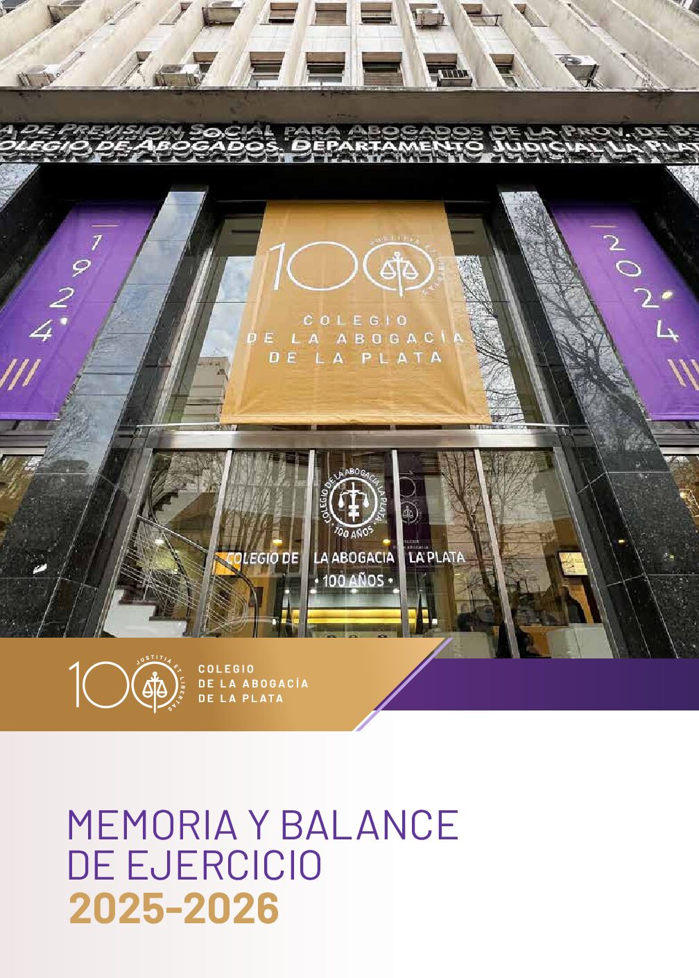 Memoria y Balance 2025 -2026